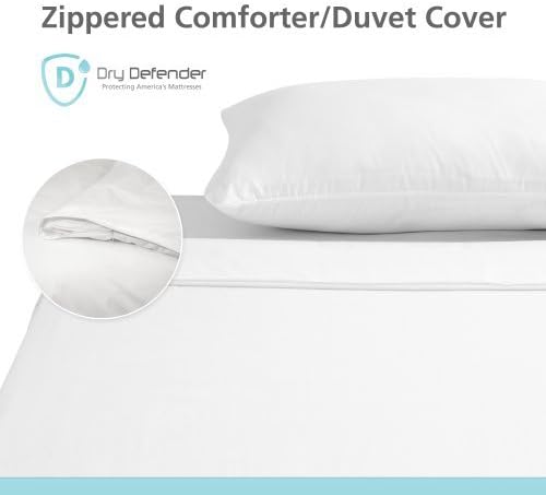 Dry Defender Premium Waterproof Comforter/Duvet Cover - King by Bargoose Textiles