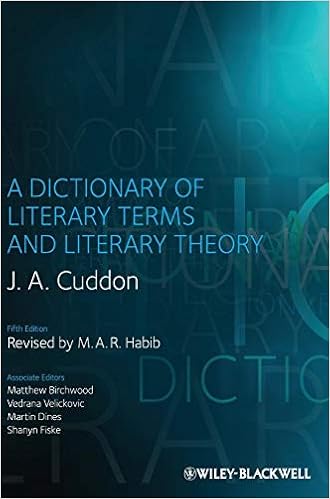 cuddon dictionary of literary terms