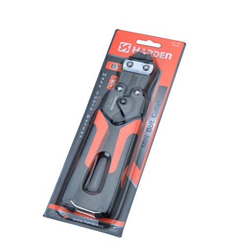 Lightdot Hardware 8-Inch Vanadium Mini Bolt Cutter (Attached With A Pair Of Gloves)