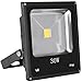 LE 30W Super Bright Outdoor LED Flood Lights, 75W HPS Bulb Equivalent, Waterproof, 2250lm, Daylight White, 6000K, Security Lights, Floodlight (No Plug)