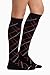6 Pairs Pack Women Dr Motion Graduated Compression Knee High Socks (Assorted Fancy Design)