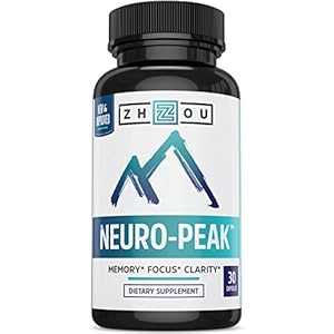 Natural Brain Function Support for Memory, Focus & Clarity - Mental Performance Nootropic - Physician-Formulated To Provide Optimum Blend Of DMAE, Rhodiola Rosea Extract, Bacopa Monnieri & More