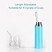 NAHAO Reusable Stainless Steel Straws, Telescopic Straw, Medical Grade Food Grade Straw Portable Hard Shell Cleaning Brush (2 Pack)