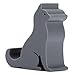 Plinrise Super Cute Phone Holder, Mini Cat Shaped Silica Gel Cellphone Stand, Animal Phone Mount for All Cellphone Free Your Hands (Grey)