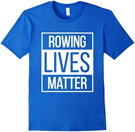Mens Dragon Boat T-Shirt Rowing A Row Sport Men Women Crew Team Large Royal Blue