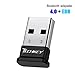 USB Bluetooth Dongle Bluetooth Adapter for PC 4.0 EDR Receiver Techkey Wireless Transfer for Stereo Headphones Laptop Windows 10 / 8.1 / 8 / 7 / Raspberry Pi / Linux