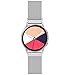 QusFy Metal Band Compatible with Samsung Galaxy Watch 4 Bands 40mm 44mm / Watch 4 Classic 46mm 42mm/Watch 3 41mm / Active 40mm / Active 2 44mm, 20mm Stainless Steel Magnetic Mesh Bands for Women Men