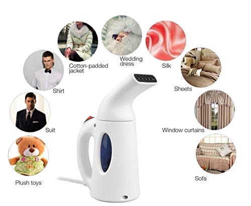 CamKing Handheld, 130ml Portable Fast Heat-up Powerful Travel Garment Clothes Steamer, GT-006, White