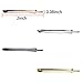 Super Skinny Tie Clips for Men, 4Pcs Tie Bar Set, Gift Box Packed, Suitable for Wedding Anniversary Business and Daily Life.