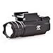 MCCC 230Lumens LED Rail Mount Tactical Gun Flashlight Pistol Light with Strobe&Weaver Quick Release for Hunting, Black primary
