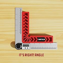 WETOLS 12PCS Positioning Squares, 90 Degree Right