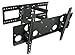 Mount-It! Articulating TV Wall Mount for 32" - 65" LCD/LED/Plasma Flat Screen TVs, Full Motion, 165 Lbs Capacity, Black (MI-2291) primary