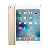 Apple iPad Mini 4 MK6L2LL/A 7.9-Inch, 16GB, Wi-Fi, iOS 9, Gold (Renewed)