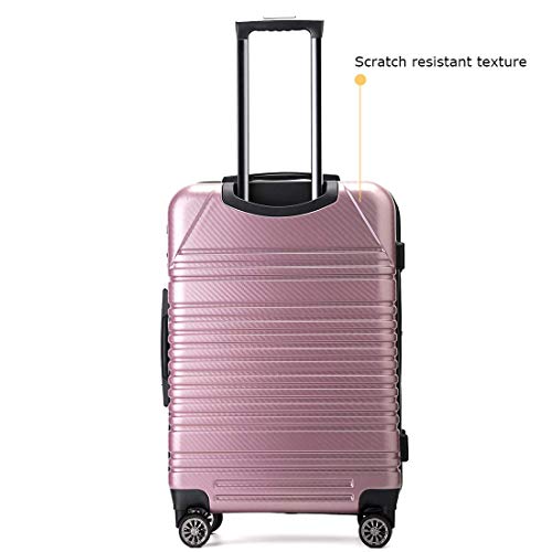 Travel Joy Luggage Set Expandable Suitcase Carry On TSA Locks