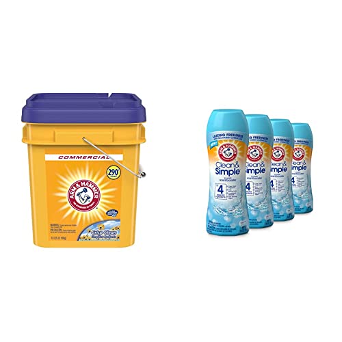 Arm & Hammer 3320001001 Powder Laundry Detergent, Crisp Clean, 18lb