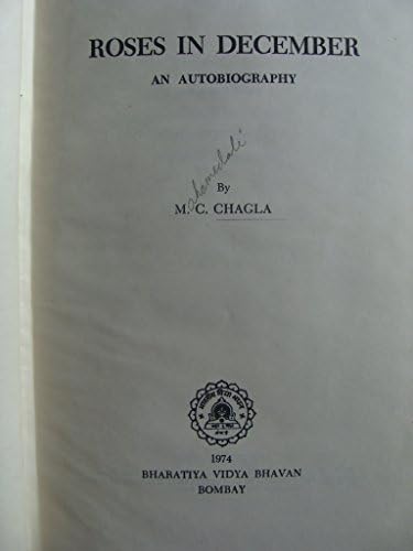Roses in December;: An autobiography, Hardcover – 1974