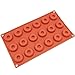 Silicone Chocolate Candy Molds [Mini Donut, 18 Cup] - Non Stick, BPA Free, Reusable 100% Silicon & Dishwasher Safe Silicon - Kitchen Rubber Tray For Ice, Crayons, Fat Bombs and Soap Molds