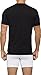 Calvin Klein Men's Undershirts Cotton Stretch 2 Pack Crew Neck Tshirts, Black, Small