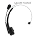 Bluetooth Trucker Headset,TURN RAISE Bluetooth headset with microphone,Hand Free Wireless Headphone for IOS & Android Cell Phones,Call Center,Skype