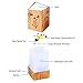 Essential Oil Diffuser Aromatherapy Diffuser Wood Grain Cool Mist Humidifier for Office Home Study Yoga Spa Travel, Auto Shut-Off and 7 Color Night Lights, 200 Milliliter Bamboo Diffuser