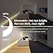 Laimante 5m/16.4ft 12V Led Strip Lights Kit, 3000K Warm White, SMD 2835 300LEDs Dimmable Led Tape with RF Remote Dimmer and UL Listed Power Supply, Under Cabinet Kitchen Bedroom Strip Lighting