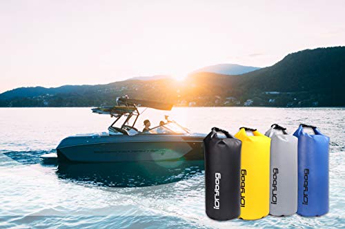 IDRYBAG Dry Bag Waterproof Floating, TPU Waterproof Bag Roll Top, 2L,5L,10L Dry Bag Kayak Storage for Kayaking, Boating, Rafting, Fishing, Swimming, Hiking, Camping, Travel, Beach