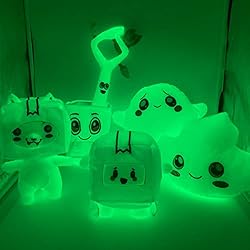 VARWANEO Luminous Cartoon Plush Doll, Foxy and Boxy