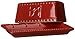 Signature Housewares Sorrento Collection Butter Dish, Ruby Antiqued Finish