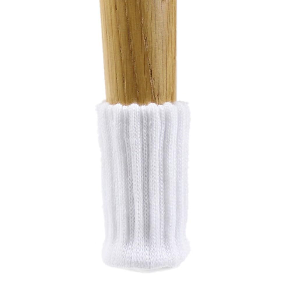 Pack of 4 Chair Socks Elastic Knitted Furniture Feet Chair Leg Socks Furniture Socks with Felt Pads Chair Leg Protectors Furniture Shoes for Furniture Table Floor Protection for Chair Legs from 7-17