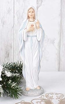 Heiligenfigur Madonna Shabby Chic Figur Maria Mutter Gottes Skulptur Palazzo Exklusiv
