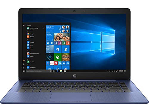 HP 14inch Stream Laptop, AMD A4-9120e Processor Up to 2.2 GHz, 4GB DDR4 RAM, 64GB SSD, AMD Radeon R3 Graphics, WiFi, Bluetooth, HDMI, Win10 Home (Renewed)