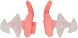 Speedo Biofuse Earplugs Unisex Ergonomic Ear Protection Clear Fluro Tangerine view 6