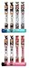 Bundle - 10 Items - Juicy Jay's Juicy Jones Pre-rolled Cone Sampler Pack (2 Packs of 4 Flavors) with 2 Authentic Rolling Paper Depot Doob Tubes