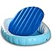 WEY&FLY Kids Inflatable Ideal Portable Toddler Travel Bed, Two-Piece Mattress, Cozy Air Mattress for Kids Child, Blow Up Airbed with Built-in Safety Bumper, Kids Travel Bed Set – Bluethumb 1