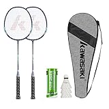 Badminton Rackets Set of 2 for