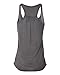 Bella Canvas Ladies' Flowy Racerback Tank M DRK Grey Heather