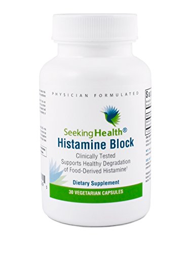 Seeking Health | Histamine Block | DAO Supplement Enzyme | Food Intolerance | Histamine Intolerance | GI Tract Supplements | Dhist 60 Capsules