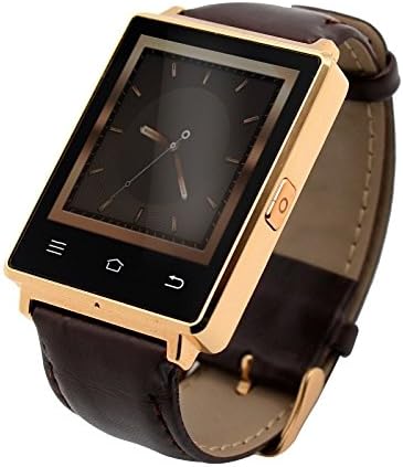 Lemumu smart watch 1GB8GB MTK6580 Quad Core 1.63 Screen for Android 5.1 3G smartwatch phone heart rate Monitor GPS WIFI watch,Gold