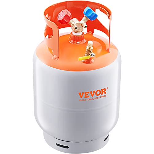 VEVOR 50lb Refrigerant Recovery Tank Reusable Recovery Tank HVAC With