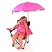 Redmon For Kids Beach Baby Kids Umbrella Camp Chair, Pink 9106PK