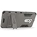 Huawei Honor 6X Case, Huawei Mate 9 Lite Case, CoverON [Shadow Armor Series] Hard Slim Hybrid Kickstand Phone Cover Case for Huawei Honor 6X or Mate 9 Lite- Gray