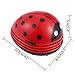 eFuture(TM) Super Cute Mini Table Dust Vaccum Cleaner,Red Beetles Prints Design +eFuture's nice Keyring