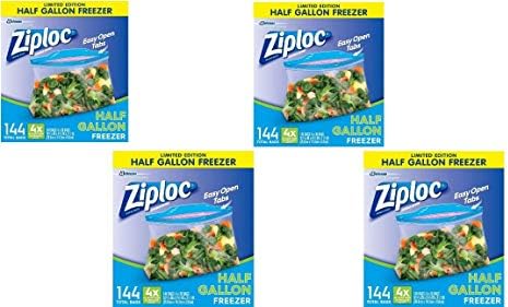 Half Gallon Zipper Bags 2025