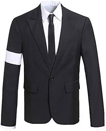 Rare MJ Michael Jackson Dangerous Armband Black Suit Performance Jacket Costume