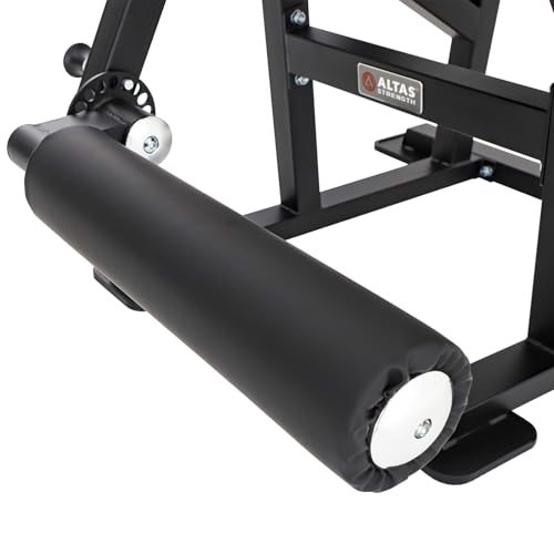 Altas Strength 169 Adjustable Utility Bench with Leg developer, Extension, Preacher Curl, Light Commercial Equipment for Home Gym Workout Station Easy Assembly Smith Machine Attachment