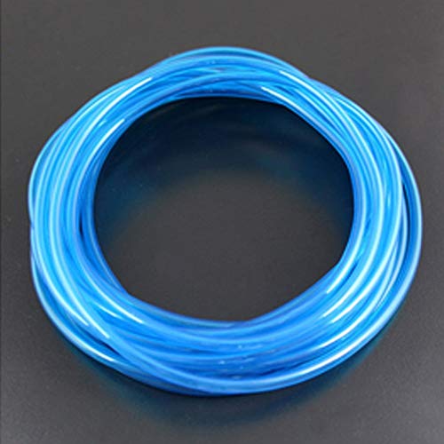 Isali 1 Meter 4.8x2.5mm Fuel Line Fuel Pipe for RC Airplane Model Gasoline Nitro Engine - (Color: Blue)