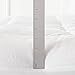 Amazon Brand – Pinzon Hypoallergenic Overfilled Microplush Mattress Topper - Twin
