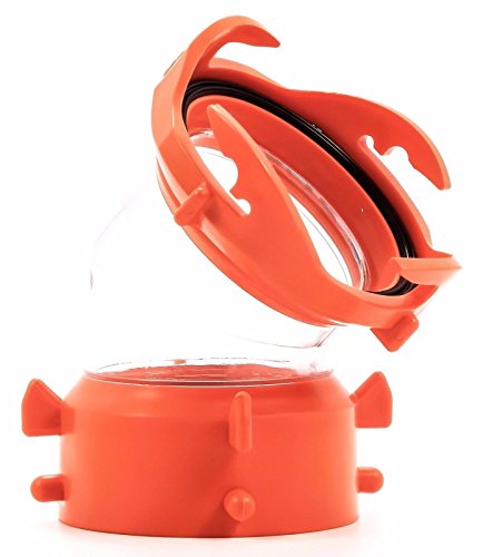 Clear 45 Degree RV Camper Sewer Hose Swivel Fitting Dump Holding Tank