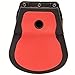 Fobus 6911NDP Evolution Double Mag Pouch Paddle for 9mm & .40 Single-Stack Double Magazine Pouch (Except Glock, S&W M&P Shield, 1911), Ambidextrous Paddle