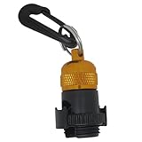 Scuba Choice Scuba Diving Magnetic Regulator Octopus Hose Holder Clip, Gold